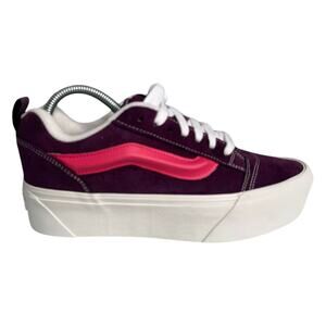 Vans Knu Stack Platform Sneakers Lollipop Purple Chunky Shoes Womens 9